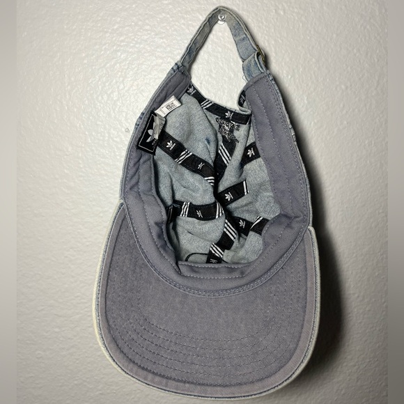 Adidas Women’s Blue and Black Trefoil Logo Hat - Picture 3 of 3